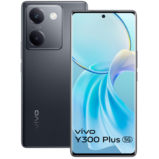 Vivo Y300 Plus 5G (Silk Black, 8GB RAM, 128GB Storage)